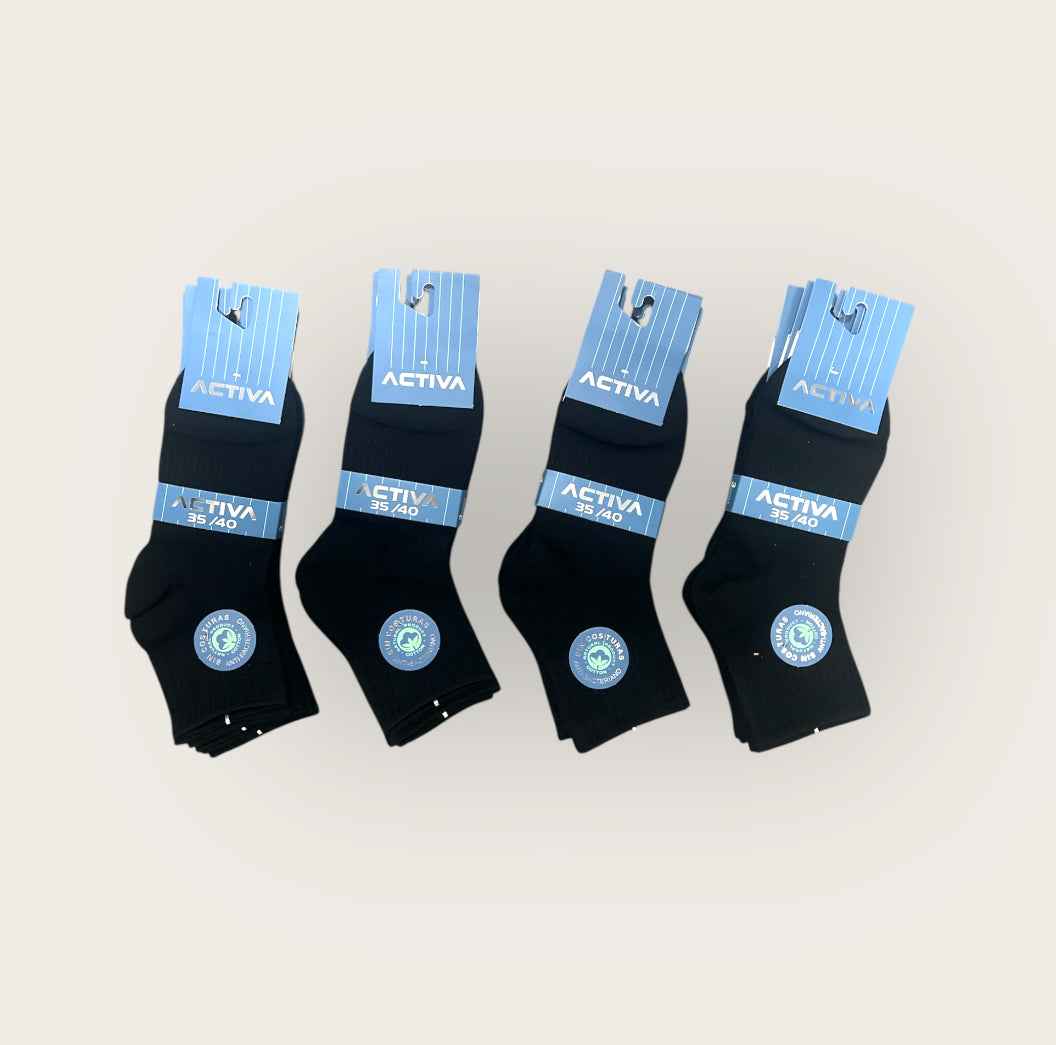 Calcetines cortos 40/45 ( pack de 12 pares )