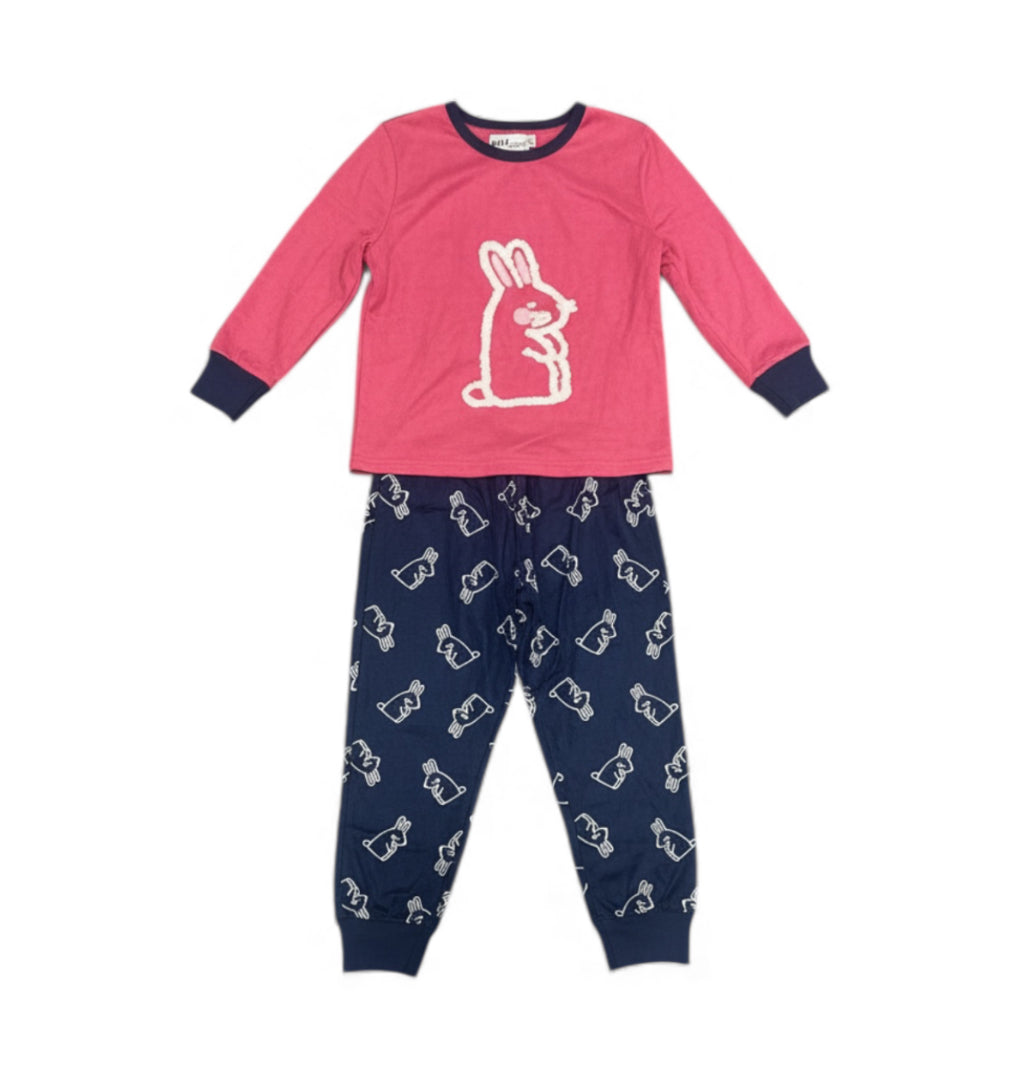 Pijama de niña – Diseño de conejito