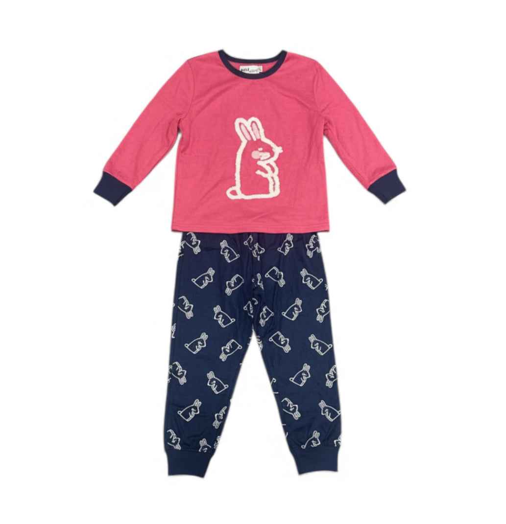 Pijama de niña – Diseño de conejito