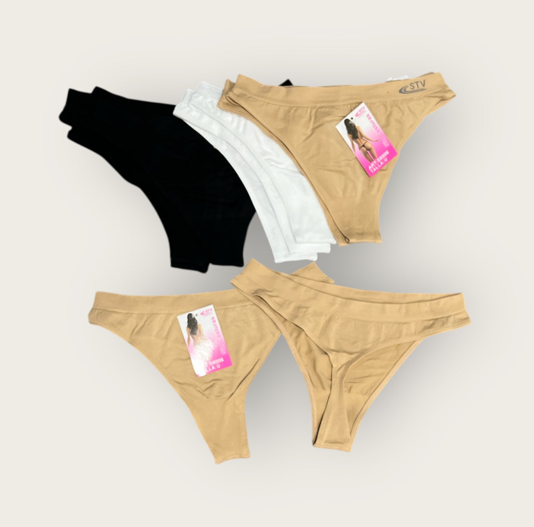Tanga sin costuras (pack de 6 unidades ) S8006