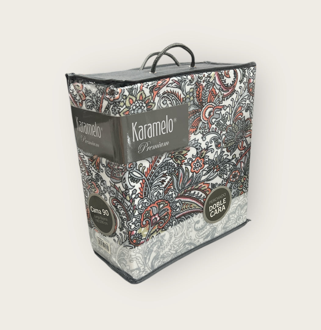 Juego de sábanas de Coralina Karamelo 90cm