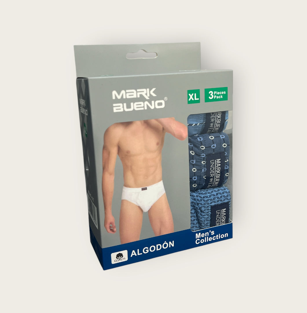 Slips algodón (cajita de 3 unidades)