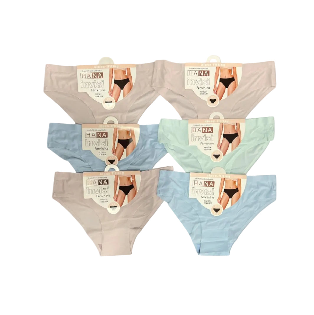 Braguita invisible brasileña( pack de 6 unidades)9274