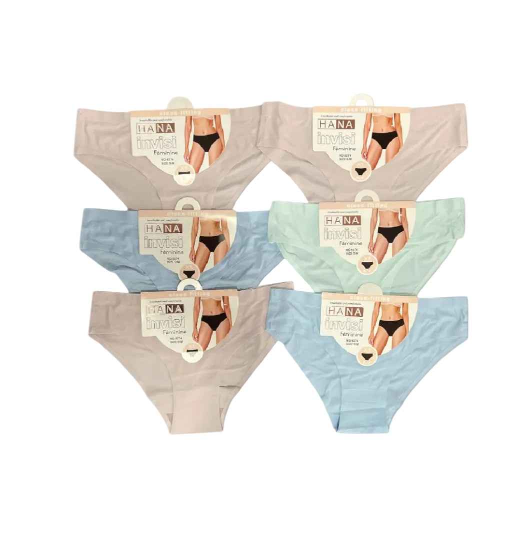 Braguita invisible brasileña( pack de 6 unidades)9274