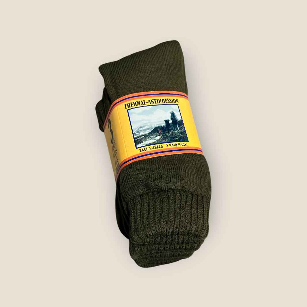 Calcetines térmicos antipresion (pack de 3 pares)
