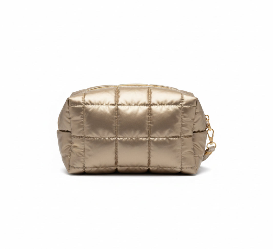 Neceser Acolchado Metalizado