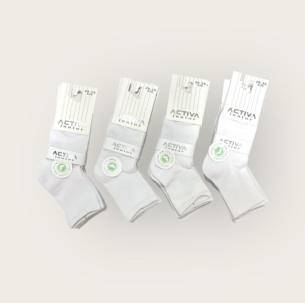 Calcetines cortos infantil (pack 12 pares)