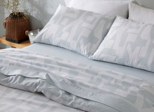 Juego de Sábanas de Verano Burrito Blanco 150/160cm con 2 Fundas de Almohada