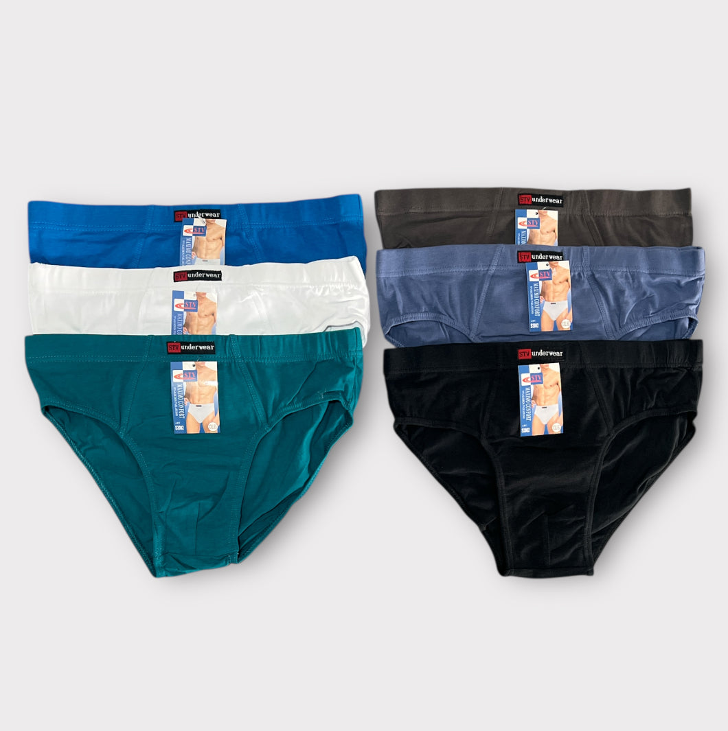 Slips algodón ( pack de 6 unidades)