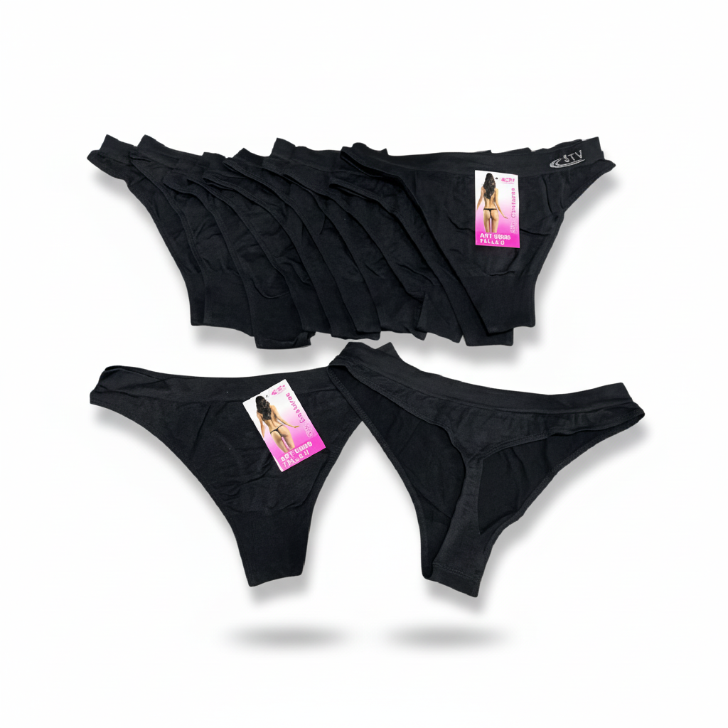 Tanga sin costuras (pack de 6 unidades ) S8006