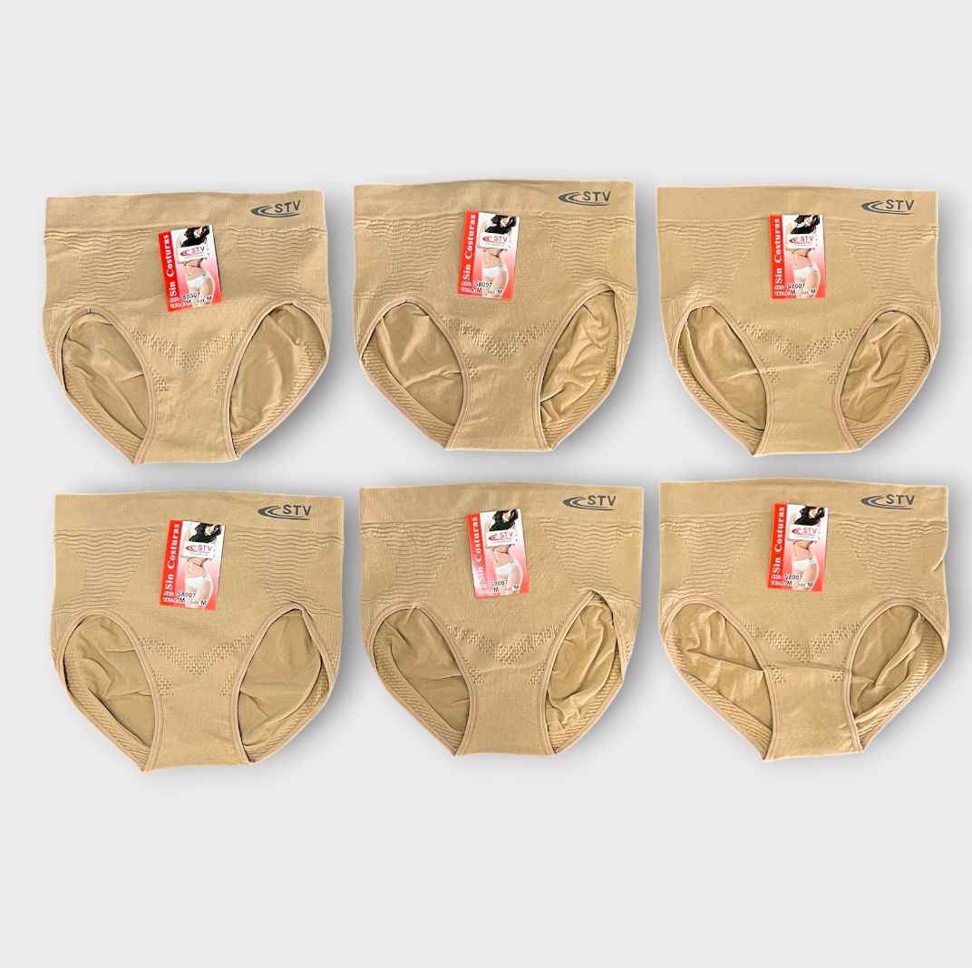 Braguita faja sin costuras STV (pack de 6 unidades) S8007/S8057