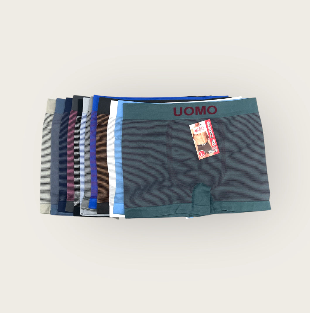 Bóxer sin costuras (pack de 6 unidades)