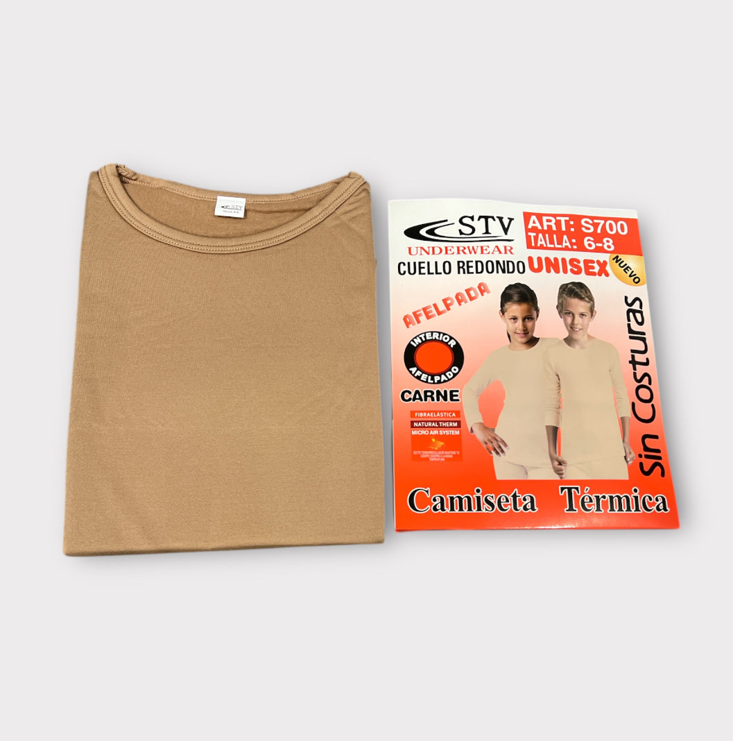 Camiseta térmica unisex infantil STV (pack de 2 unidades)