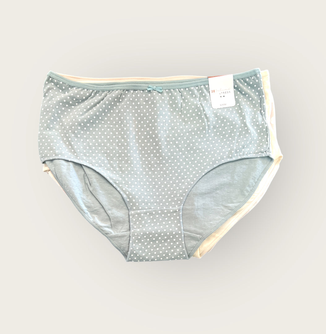 Braguitas alta (pack de 3 unidades)tress