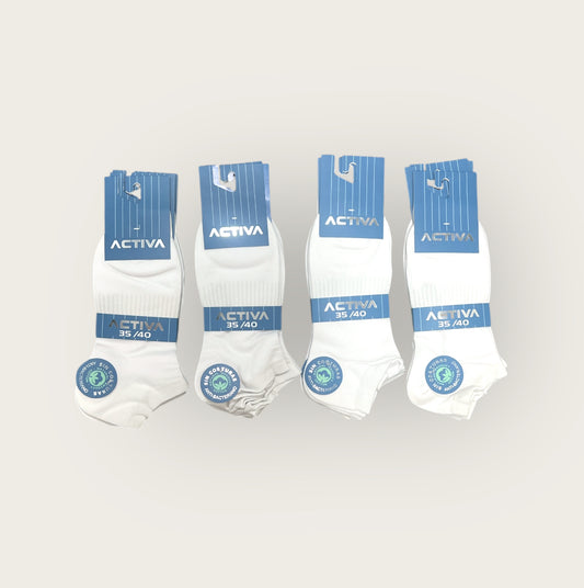 Calcetines tobilleros 40/45 (pack de 12 pares)