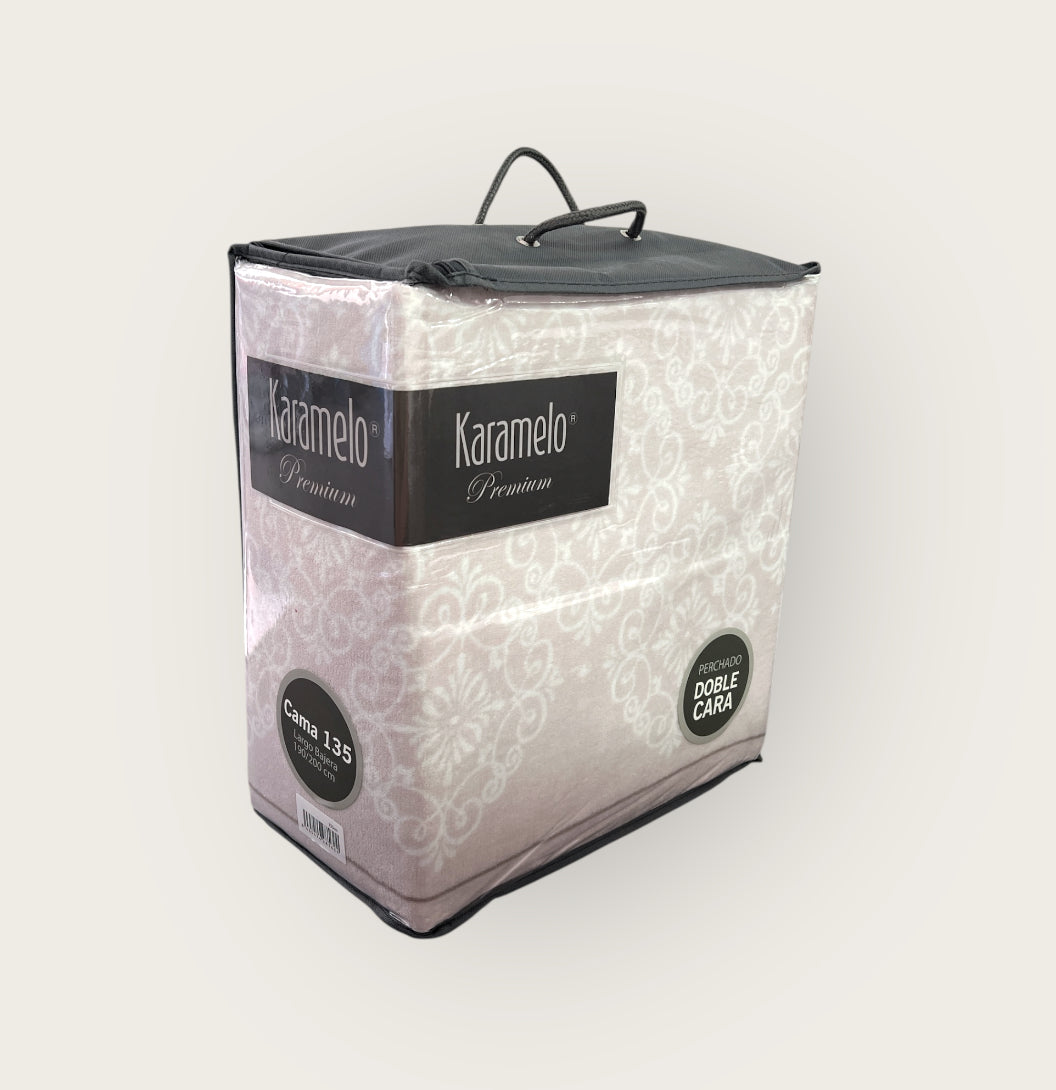 Juegos de sábanas coralina Karamelo 135