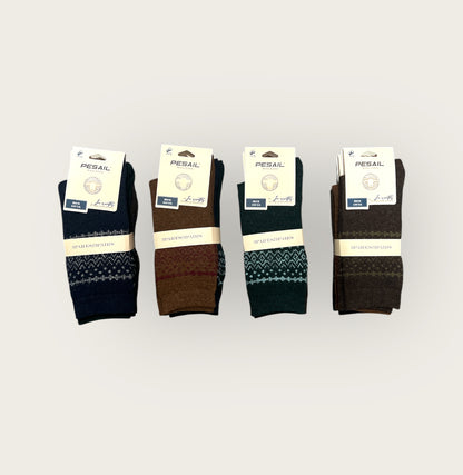 Calcetines térmicos de lana persail (pack de 12 pares)