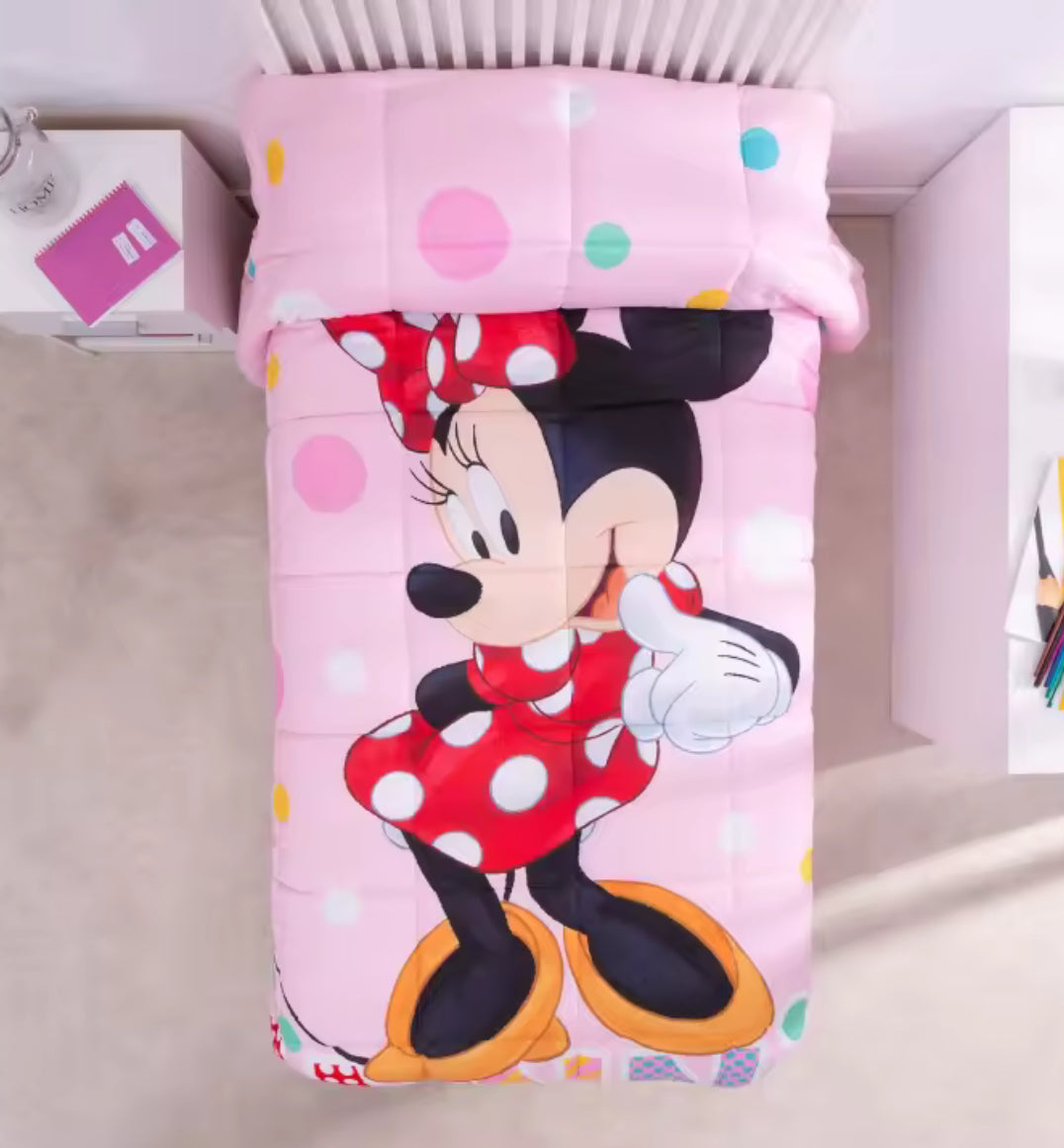 Edredón nórdico minnie mouse