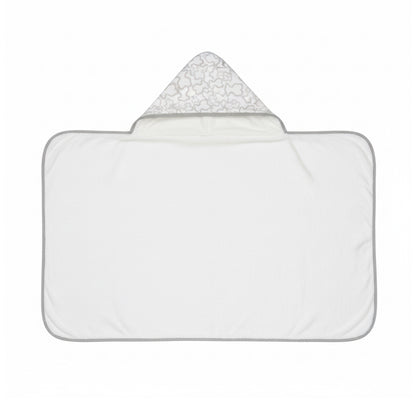 Capa de Baño Bebé con Capucha 100% Algodón – Estampado Ositos