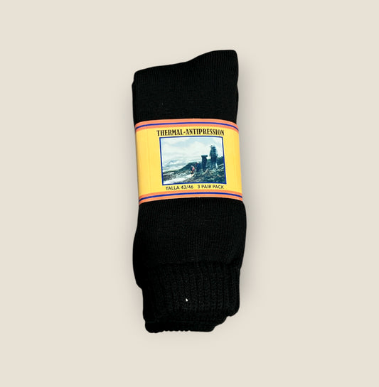 Calcetines térmicos antipresion (pack de 3 pares)