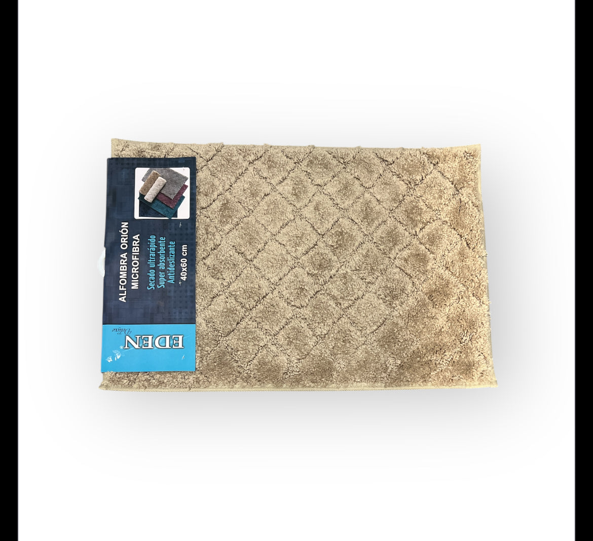Alfombra de baño ORIÓN microfibra 40x60cm Eden