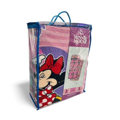 Juego de sábana coralina - Minnie Mouse Disney