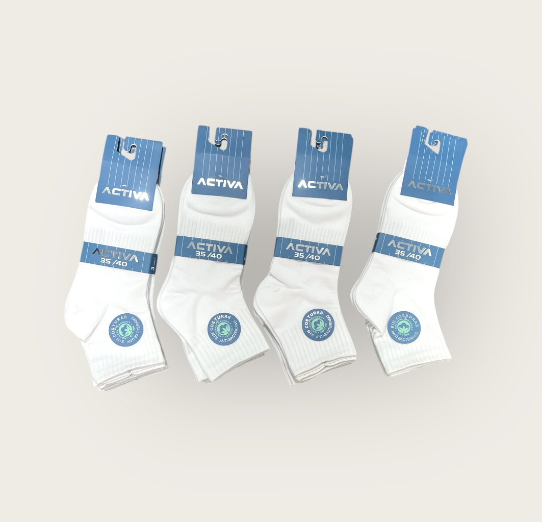 Calcetines cortos 40/45 ( pack de 12 pares )