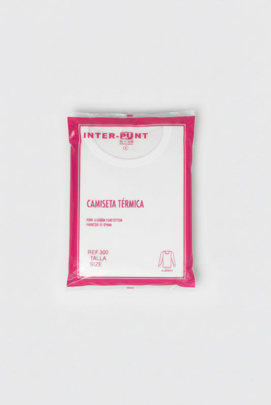 Camiseta interior algodón manga larga niña Inter-punt