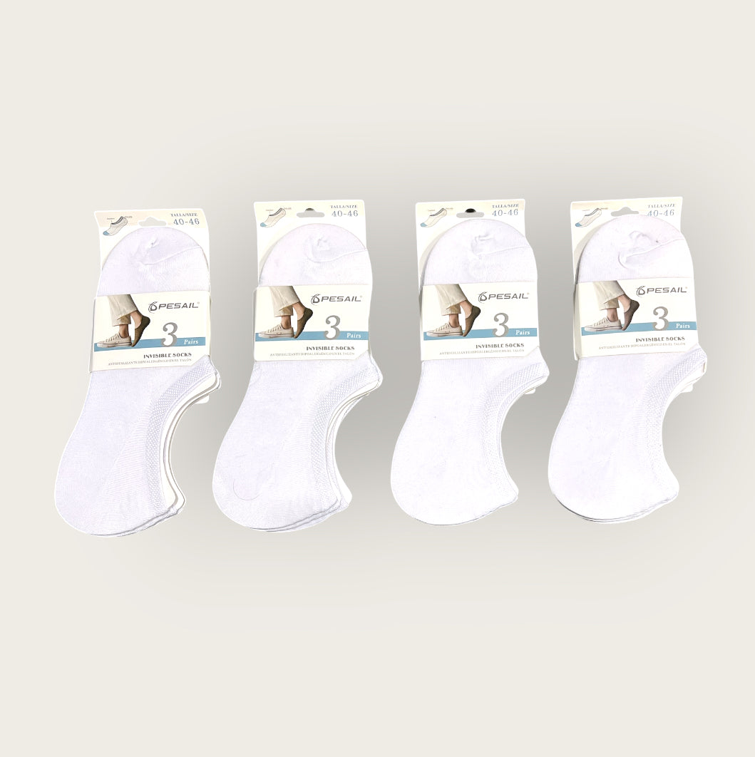 Pinkies algodón 40-46 (pack de 12 unidades)