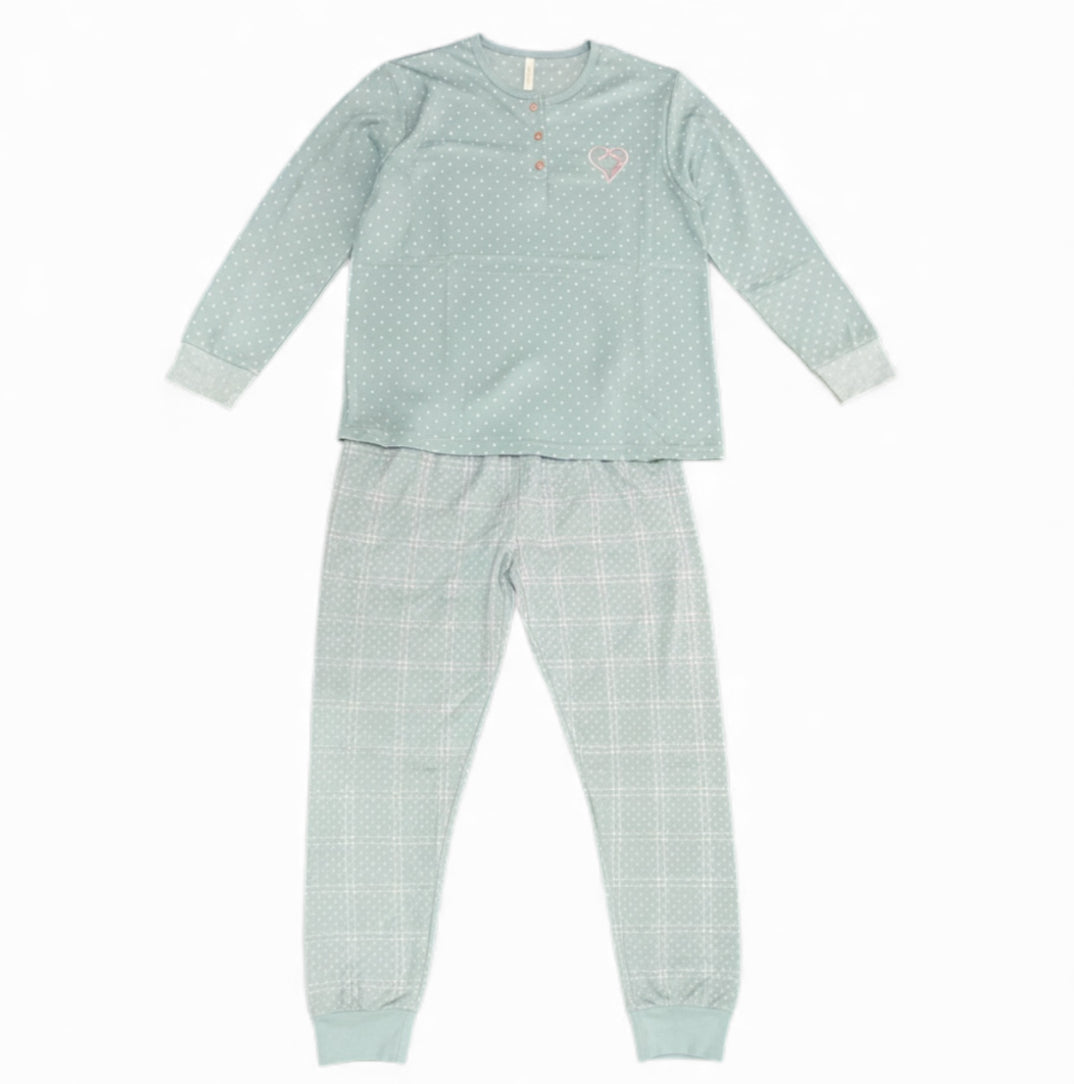 Pijama algodón mujer