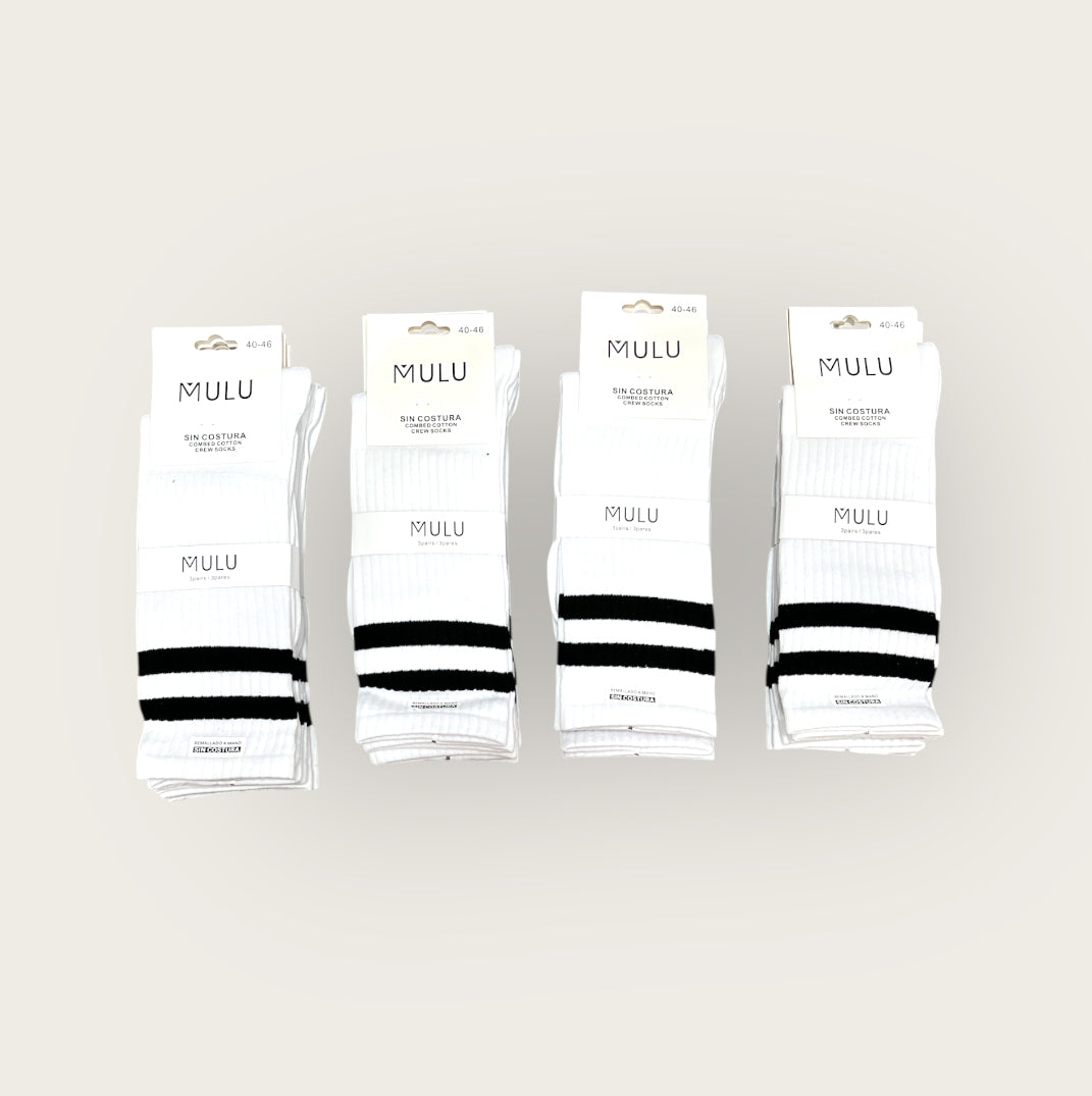 Calcetines medios sin costura 35/40( pack de 12 pares )