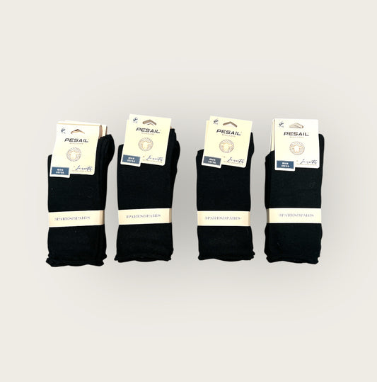 Calcetines térmicos de lana persail SIN PUÑO( pack de 12 pares)