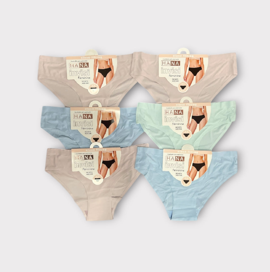 Braguita invisible brasileña( pack de 6 unidades)9274