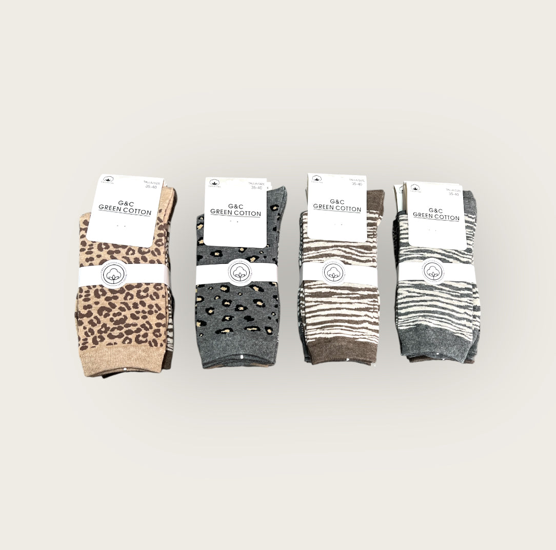 Calcetines medio de algodón 35/40 ( pack de 12 pares)