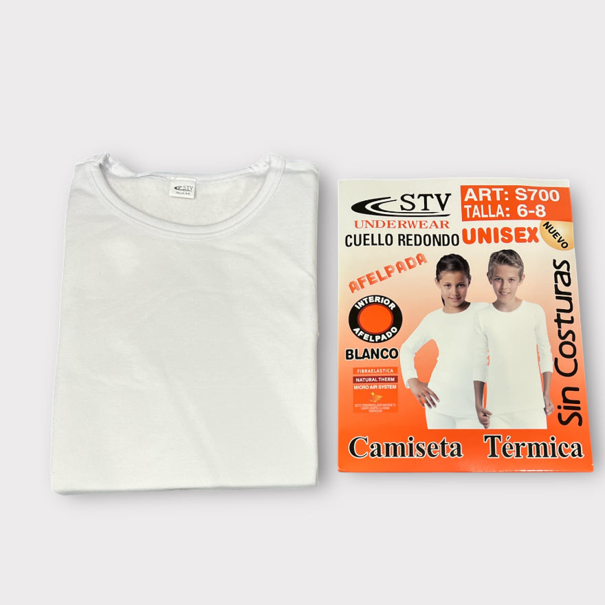 Camiseta térmica unisex infantil STV (pack de 2 unidades)