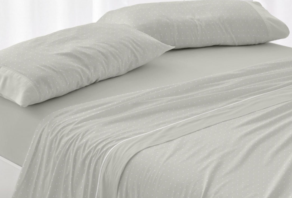 Juego de Sábana Franela Burrito Blanco 150cm