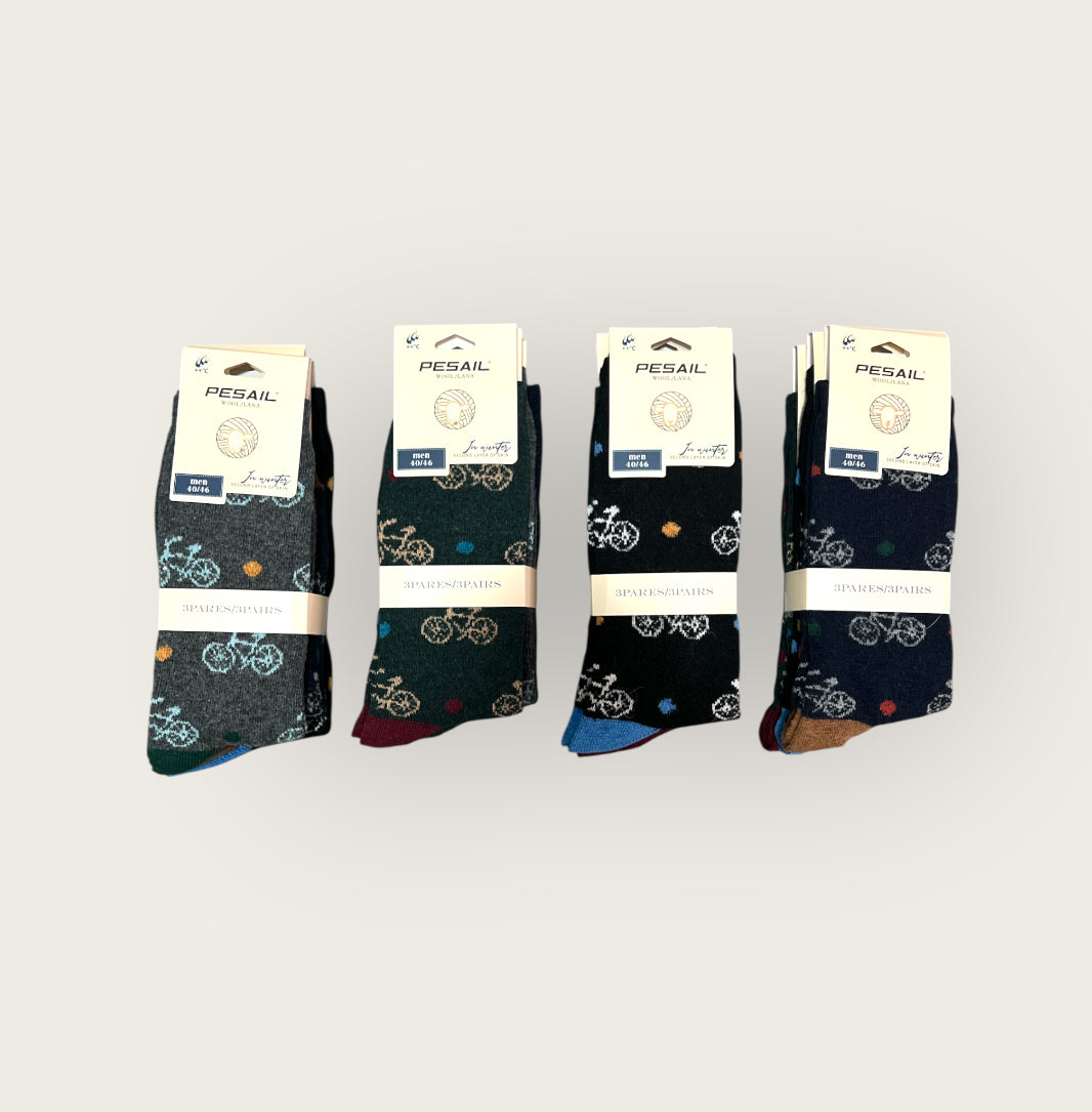Calcetines térmicos de lana persail (pack de 12 pares)