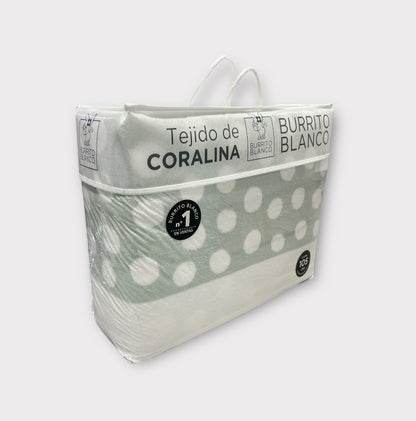 Sábanas de Coralina Burrito Blanco 135 cm
