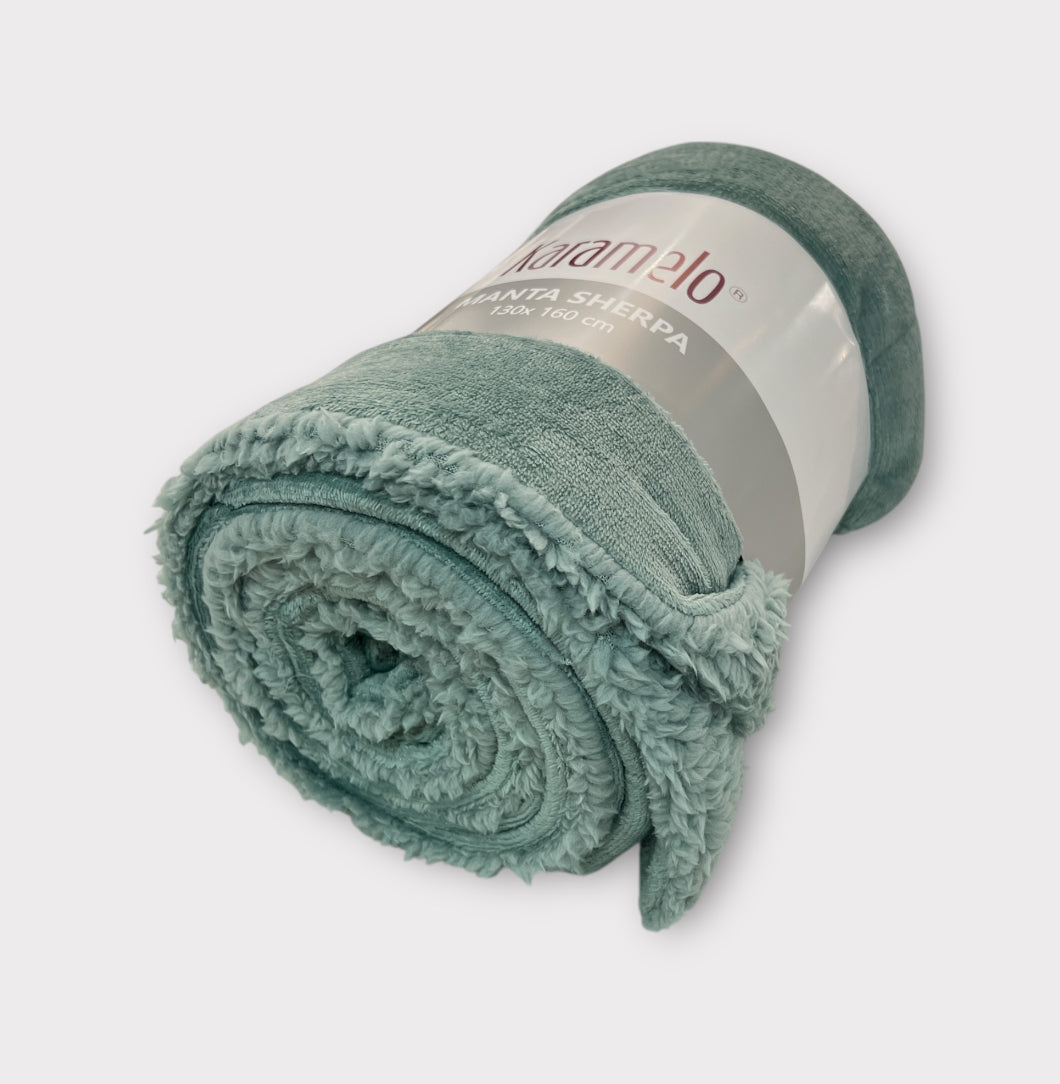 Manta sherpa Karamelo 130x160