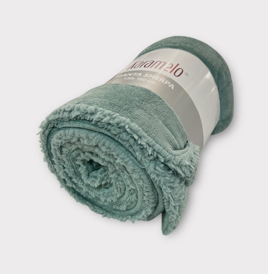 Manta sherpa Karamelo 130x160