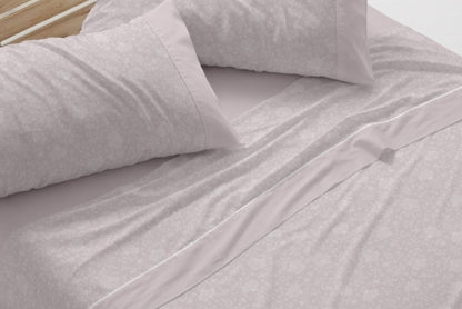 Juego de Sábana Burrito Blanco  (2 fundas de almohada) 150/160cm