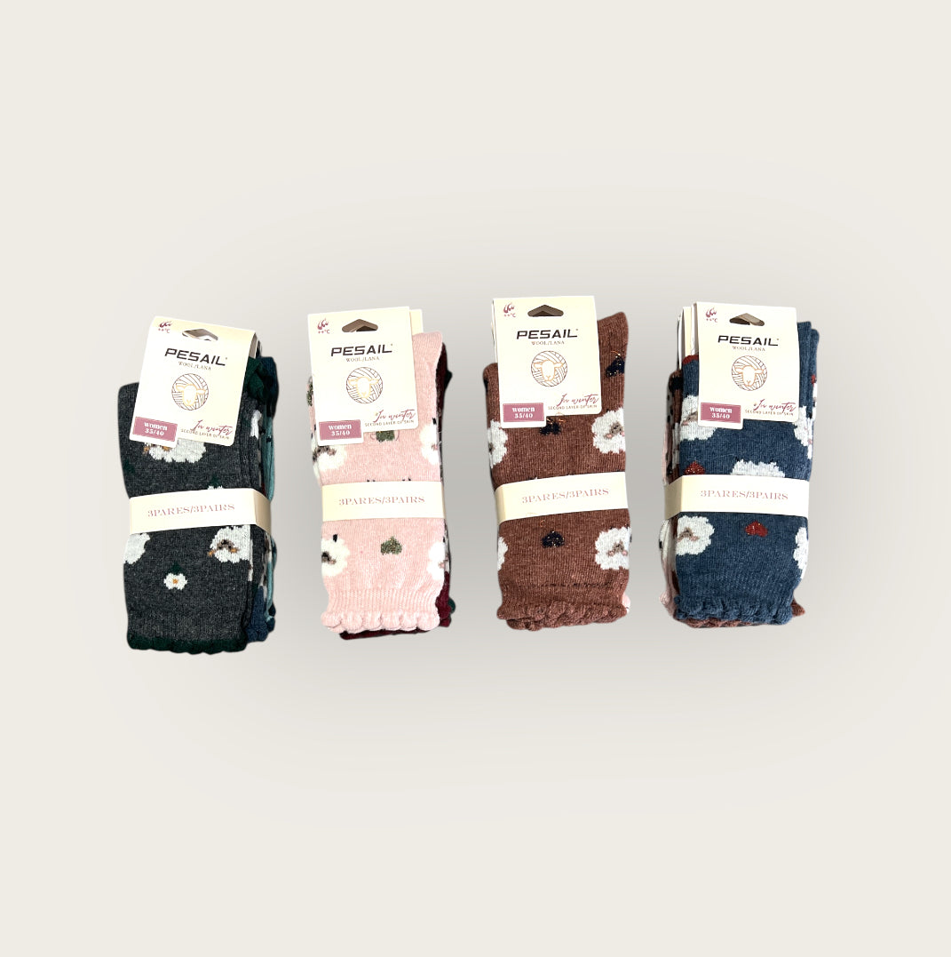 Calcetines térmico de lana persail( pack de 12 pares)