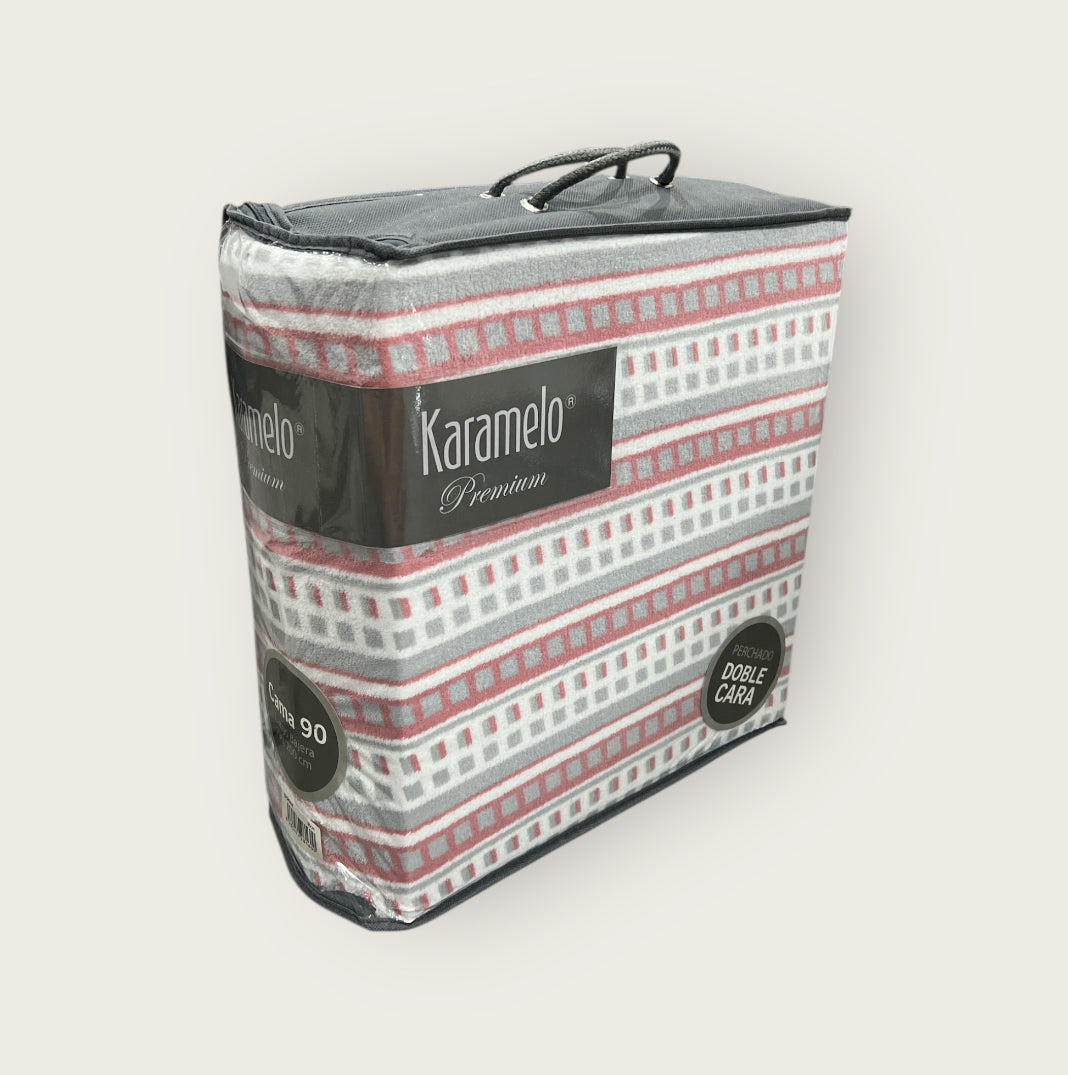 Juego de sábanas de Coralina Karamelo 90cm