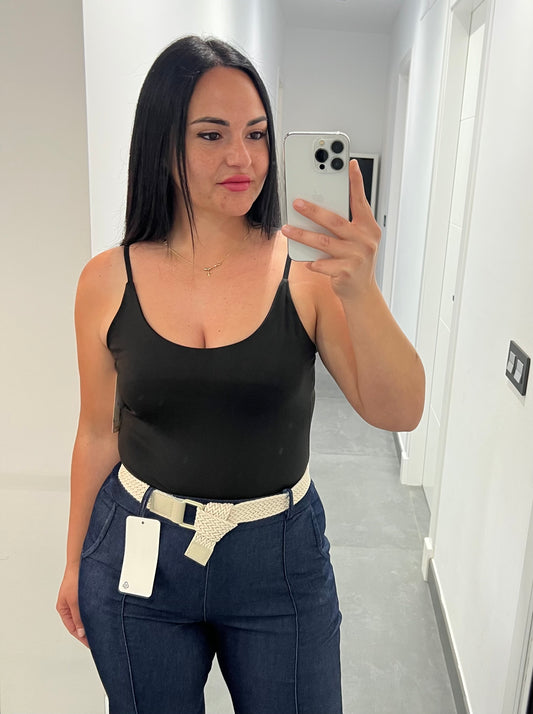 Body de Tirantes Ajustables Mujer – Básico