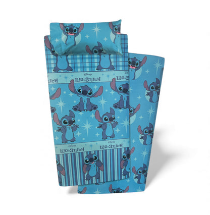 Juego de sábana coralina- Stitch Disney