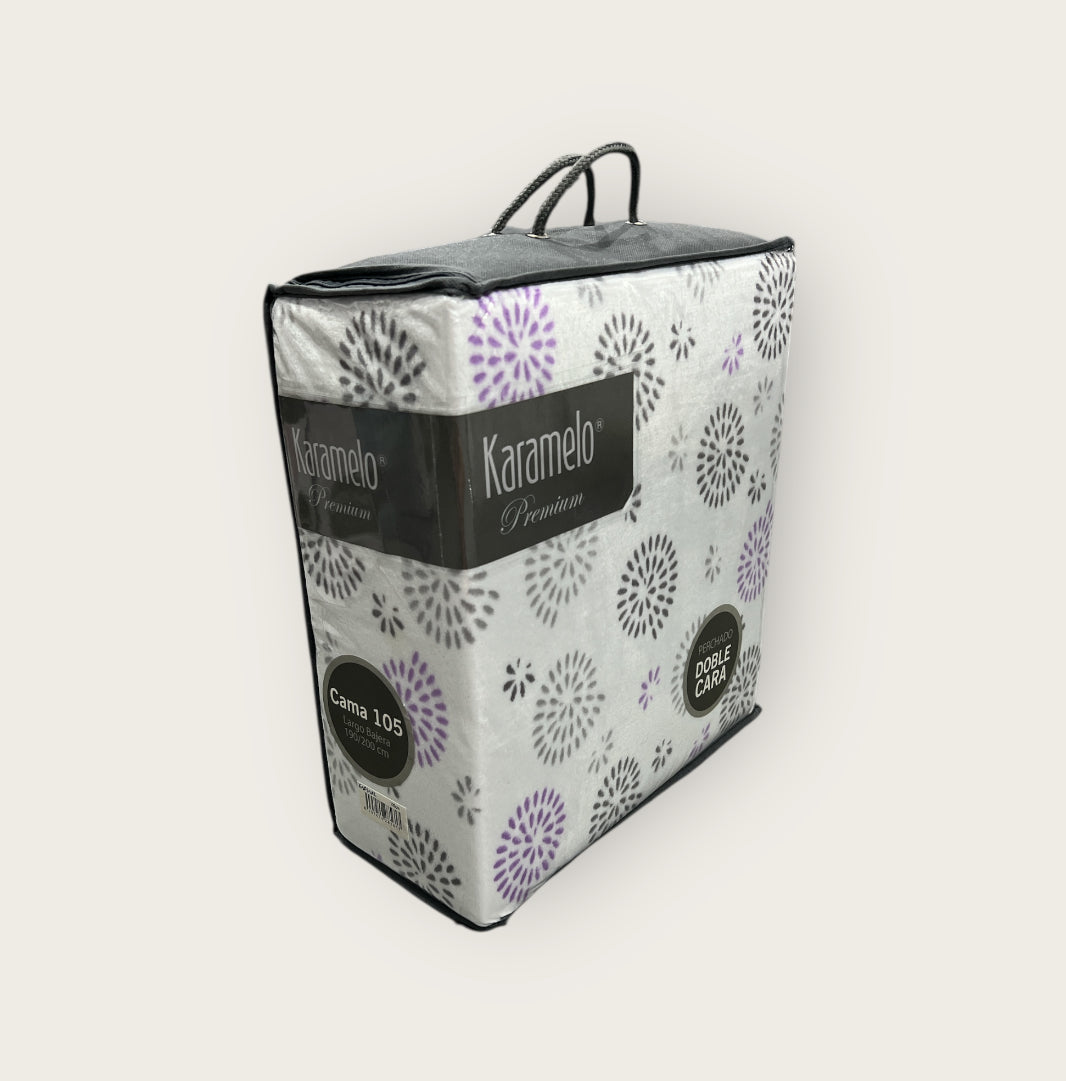 Juego de Sábanas Coralina Karamelo 105