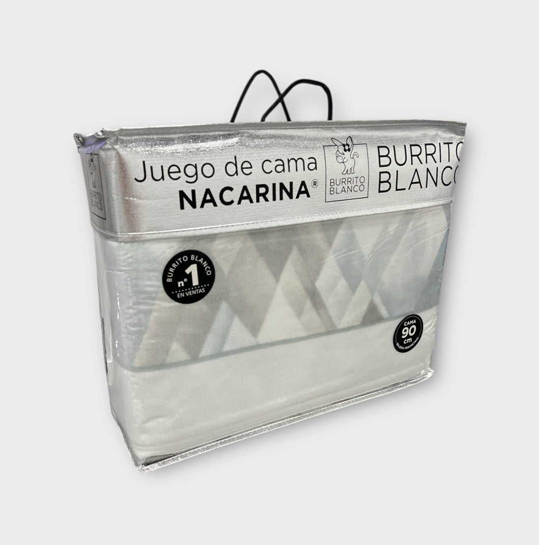 Sábanas de Coralina Burrito Blanco 135 cm