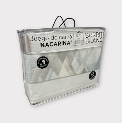 Sábanas de Coralina Burrito Blanco 135 cm