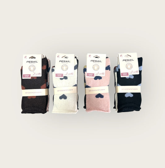 Calcetines térmicos de lana SIN PUÑO persail( pack de 12 pares )