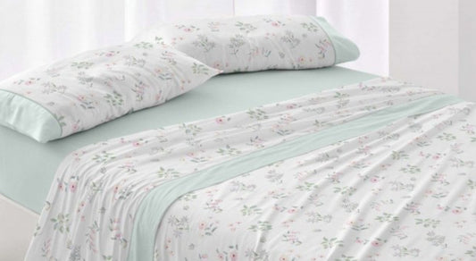 Juego de sábanas de verano Burrito Blanco (90cm)